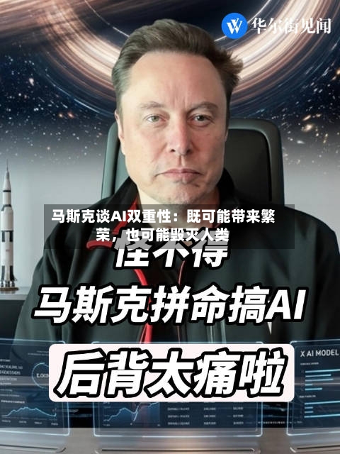 马斯克谈AI双重性：既可能带来繁荣	，也可能毁灭人类-第1张图片