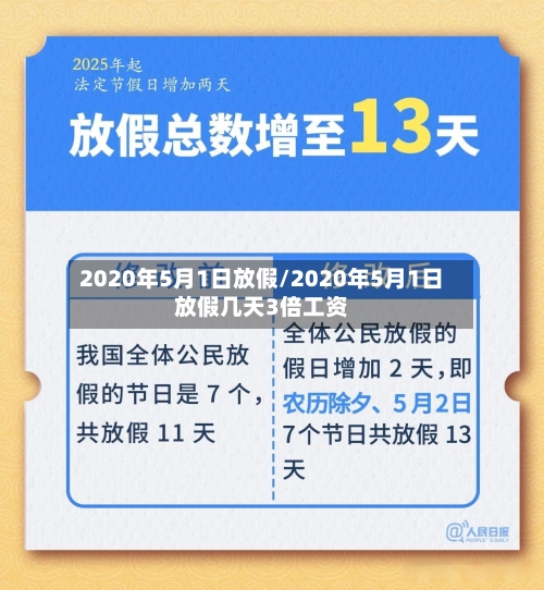 2020年5月1日放假/2020年5月1日放假几天3倍工资-第1张图片