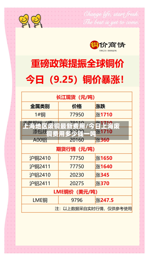 上海地区废铜最新费用/今日上海废铜费用多少钱一吨-第2张图片