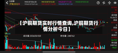 【沪铜期货实时行情查询,沪铜期货行情分析今日】-第2张图片