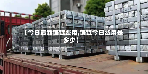 【今日最新镁锭费用,镁锭今日费用是多少】-第2张图片