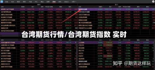 台湾期货行情/台湾期货指数 实时-第1张图片