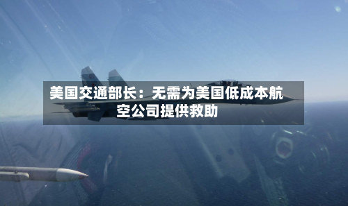 美国交通部长：无需为美国低成本航空公司提供救助-第3张图片